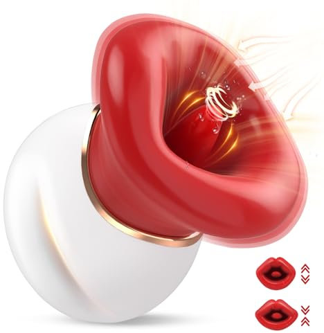 Sauger Vibrator Sex Spielzeug für die Frau Extrem - Vibratorensets für Frauen Paare Klitoris Stimulator für Sie mit 3 Saugmodi 3 Leckmodi, Kraftvolle Vibration Sexspielzeug für Brustwarze Muschi Anal