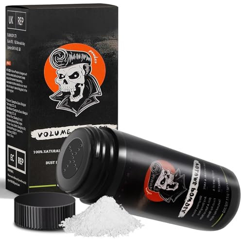 30g Haarpuder,Stylingpulver,Tragbares flauschiges Styling-Mattierungspuder Texture Dust,Schütthaar mit,Haarstyling Puder, Für Frauen & Männer,Einfach Aufzutragen,griffigeres Haar