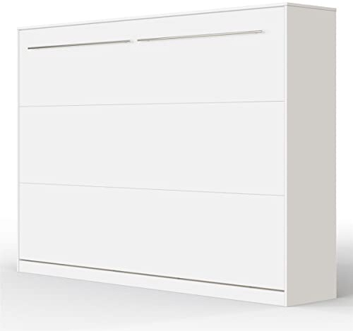 SMARTBett Schrankbett Standard Weiss 140 Horizontal