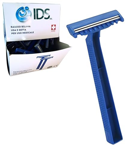 App Life 100 Pezzi Rasoio Monouso per Tricotomia Bilama Usa e Getta Dispositivo Medico di Classe I non sterile CND: V0199 Identificativo di registrazione BD/RDO: 2103416 UDI-DI