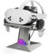 ANNAPRO CD1 Charging Dock for Meta Quest 3S/Quest 3/Quest 2, Features a retractable charging cable for charging VR headset, RGB Charging Station Accessories Compatible with Elite Strap and Controller