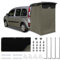 Heckzelt Ersatz für VW T4/T5/T6/T6.1, Heckklappenvorzelt Autozelt Tragbares, Wasserdichtes Auto-Heckklappenzelt für T5 T6 Bus Vor Zelt SUV Van Camping