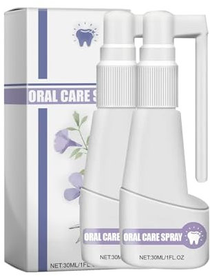 Aoseiens Olio di chiodi di garofano spray per la cura orale, olio di chiodi di garofano, spray per mal di denti, tartaro naturale, olio di chiodi di garofano, allevia le gengive dolorose, gonfiore