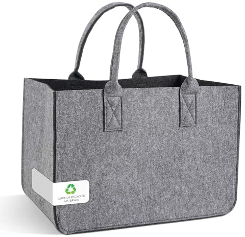 30 l inköpskorg (mellangrå och mörkgrå)