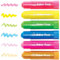 Baker Ross FC552 Fairy Poster Paint Sticks - Pack of 6, Arts and Crafts for Kids, Kids Paints, Mess free painting