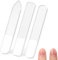 SULIUDAJI Set di 3 lime per unghie in vetro nano – lucidante professionale per unghie, lucidatura e lucentezza naturale