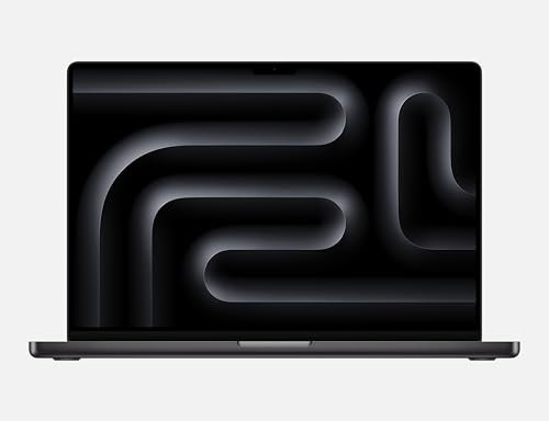 2024 Apple MacBook Pro with Apple M4 Pro Chip with 14CPU & 20GPU (16-inch, 24GB RAM, 512GB SSD Storage) (QWERTY English) Space Black (Renewed)