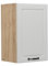 Vicco Hängeschrank R-Line, hängender Küchenschrank, Weiß Landhaus, 40 cm
