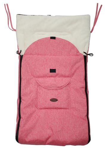 Stroller Footmuff, Warm Cozy Stroller Sleeping Bag with Plush Lining, Multifunctional Bunting Bag, Zipper Cover for Winter, Most Strollers, Prams, Style 1..
