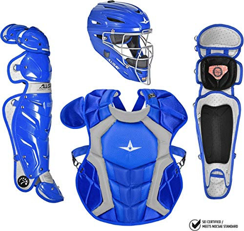 All-Star System7 Baseball-Set für Erwachsene, NOCSAE zertifiziert, königsblau