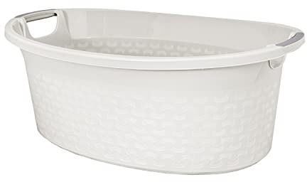 Branq Cotton 40L Tvättbehållare Vit Perfekt Till Badrum