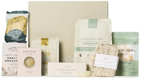 HALLBY - Head to Toe Spa Box, Pamper gifts for women, Pamper Hampers, Spa gift set, Friend Gifts, Birthday Gift for her, Self Care Gifts, Gifts for friend, Get Well Soon Gifts, Birthday gifts for mum