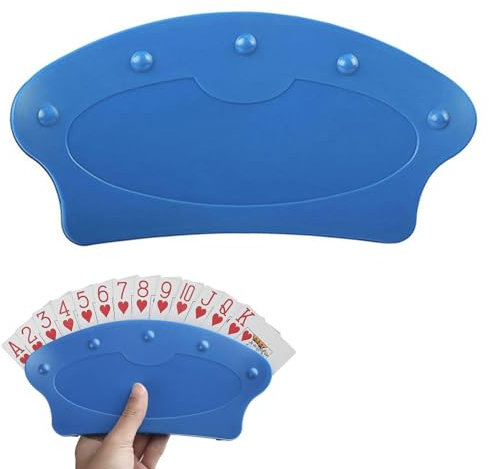 Ruhnjyg Spielkartenhalter,Spielkartenhalter für Senioren | Standbares Kartenhalter-Tablett für freihändiges Vergnügen | Tragbare multifunktionale praktische Spielkarten-Tools für Poker-Unterhaltung