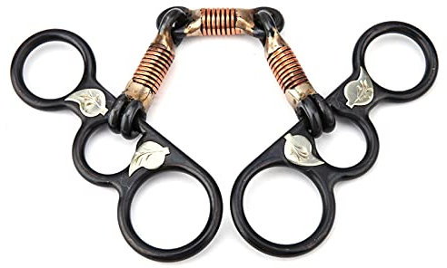 Pferdegebiss, Trensengebisse, Pferdegebiss, Pferdekauen, Kupferdraht Umwickelt, Monat, Edelstahl, Trainingsgebiss, Pferdezubehör