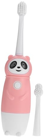 FRCOLOR 1juego Cepillo De Dientes Eléctrico Infantil Cabezal Diseño Divertido y Limpieza Eficaz Para Niño Niña De Años Incluye Cabezales Sin Batería