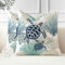 Kissenbezüge Maritim 40 X 40 Outdoor Kissen Wasserfest Wohnzimmer Kissenhülle Petrol Grün 2er Set Polster Ozean Strand Dekorative Zierkissenbezüge für Sofa Frühling Dekokissen Moderne