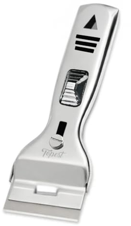 Oven & Hob Cleaning Tool Non-Scratch - Multi-purpose Cleaner - Removes Burnt-on Food, Grease & Grime, Paint stains, Stickers Etc.