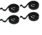 Muelles de soporte de cepillo de carbono para Bosch GWS 6100 amoladora 4PCS piezas de repuesto