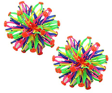 2 Pezzi Palla Magica,Sfera Rompicapo,Sfera di Respirazione Espandibile,Sfera di Espansione Magica,Adatto per Adulti, Palline Antistress Sensoriali Giocattoli Scontati per Bambini