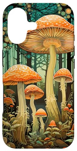 Champignons Cueilleur Champignons Accessoires Mushroom Fungi Coque pour iPhone 17