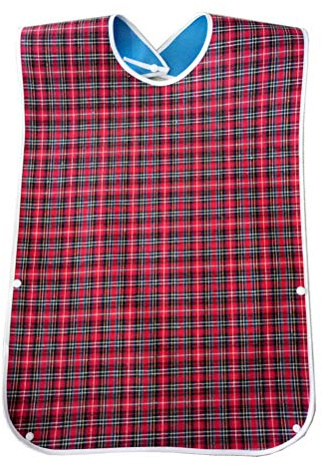 pengxiaomei Adult Bibs,Adult The Eldly Bib Adult Washable Dining Bibs for Elderly