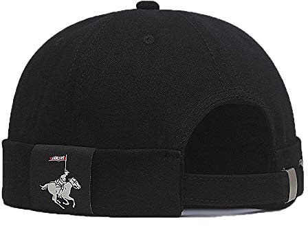 YAMEE Bonnet Docker Homme Hat Cap Femme Casquette sans Visiere Docker Bonnet bob Chapeau Homme Bonnet de Docker Skullcap