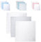 Lorelli Wickeldecke, Babydecke Trio, Größe 80 x 80 cm, 3er Set, 100% Baumwolle, Farbe:grau weiss