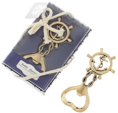 Boat anker-Flaschenöffner, nautische Thema Bier Wein Flaschenöffner Schlüsselanhänger für Geburtstag, Baby-Dusche, Hochzeit Party Gunst Dekoration liefert, Rückkehr Geschenke für Gäste (1pc)