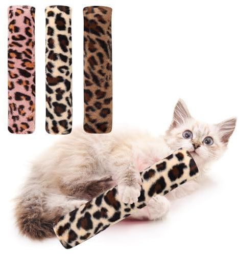 3 Stück Katzenminze Spielzeug - Interaktives Polster, Selbstvergnügen Relief Kissen, Weiches und Langlebiges Zum Kuscheln und Kauen