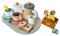 Dreamon Wooden Tea Set for Toddlers, Play Tea Party Set with Tray for Children Kids Girls Boys Birthday 3 4 5 6 Years Old