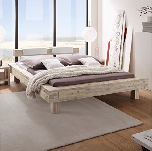 Hasena Factory Chic Balkenbett Caserta 20 Akazie 180x200