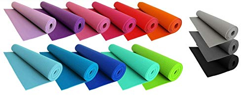 TEMPO DI SALDI Aufrollbare Matte für Yoga Fitness Aerobic mit rutschfester Oberfläche,1 Stück