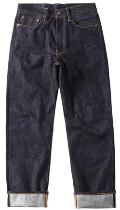 Red Tornado 55501 Men's Selvedge Jeans Relaxed Fit Straight Leg W34L30