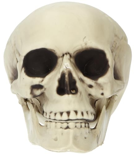 Folat 23916 Decorazione di HalloweenDecorazione - Teschio - Halloween - 14 x 17 x 19 cm