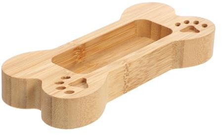 NUOBESTY Visitenkartenbox in Knochenform – Visitenkartenhalter-box Für Die Desktop-anzeige