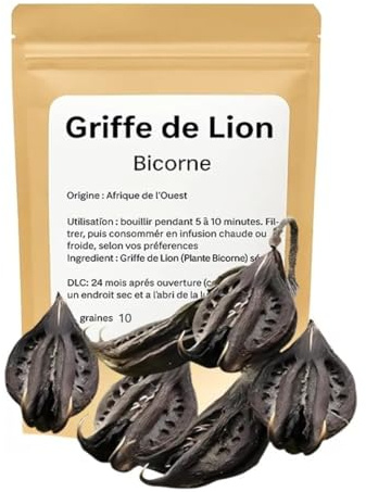Garra de León – Planta Bicornio Seca | 100% Natural | Origen África Occidental | Beneficios Múltiples (Normal, 10, Unite)