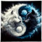 TOWARDSNAN Divinations Tischdecke Dragon/Wolf Astrologie Tarotkarte Tischdecke Altars Stoff Givinationen Brettspiel Accessoire