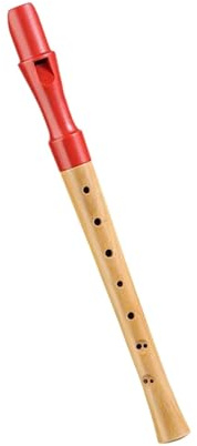 8 håls Träblockflöjt (engelsk Fingersättning) Traditionellt Instrument I Professionell Prestandaklass Nybörjarblockflöjt