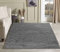 Serdim Rugs Living Room Shaggy Area Rugs, Polypropylene, Silver Grey, 120x170cm(4'x5'6)