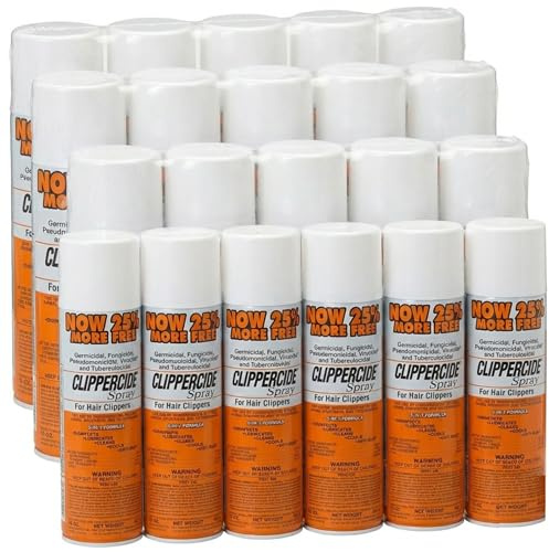 CLIPPERCIDE 5-in-1 Clipper Disinfectant Spray 15oz, 20 Pack