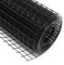 Wiltec Maschendrahtzaun Schwarz 1x5 m 100 cm Höhe 1,42 mm Stärke 25x25 mm Maschengröße, Volierendraht 4-Eck aus Stahl verzinkt, Drahtgitter, Vogeldraht