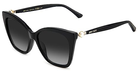 Jimmy Choo RUA/G/S 807 BLACK 56/18/145 Damen Sonnenbrillen