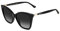 Jimmy Choo RUA/G/S 807 BLACK 56/18/145 Damen Sonnenbrillen