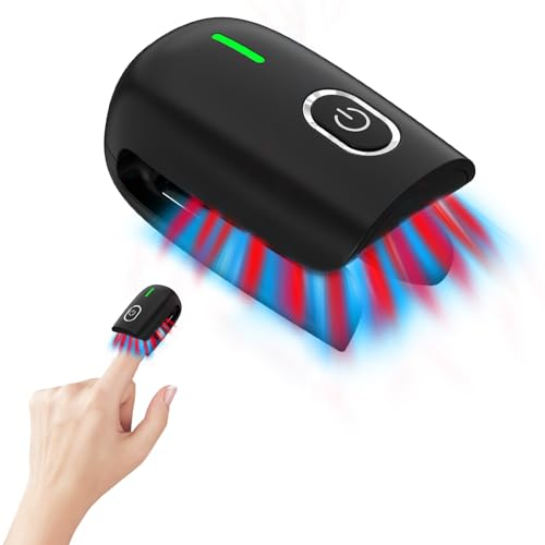 KTS Nagelpilz-Behandlung,660/905nm Rotes Licht&470nm Blaues Licht Eingewachsene Zehennägel Behandlung,10Mins pro Tag für Zehennägel extra stark für Athleten Fuß Behandlung&Zehennagel Pilz Behandlung