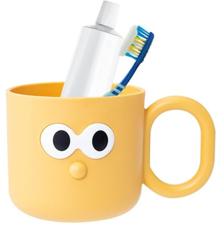 Bicchieri Per Risciacquo Spazzolino Da Denti Per Bambini - Bicchiere Per Gargarismi Antigoccia A Forma Di Cartone Animato, Portabicchiere Di Grande Diametro Con Presa Facile | Tazza Da Bagno