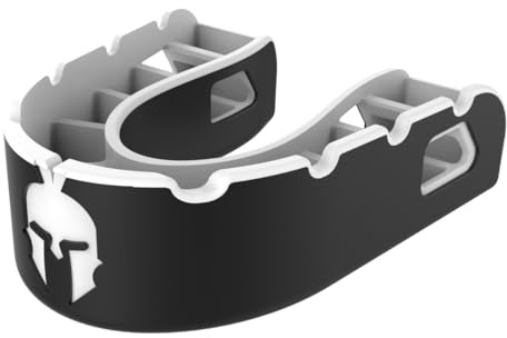 DEFENDX Mouth Guard & Gum Shield for Rugby Adults Including Storage Case - Boil & Bite Fit, Impact Protection - Ideal for Boxing, MMA & Combat Sports