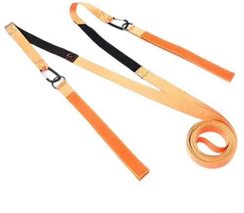 Kinder-Ski-Stützgurt mit bewährter Gurtband-Haltbarkeit und gleichmäßigen Temperaturbereichen (Orange)