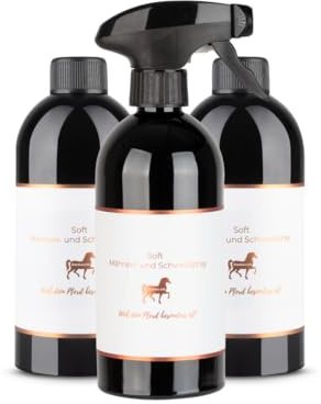 Animalon Spray para el cuidado de crines y cola (3 x 500 ml, nutritivo)