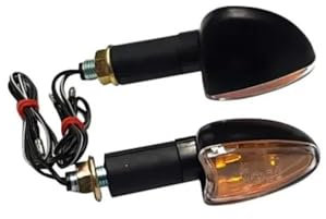 freccia ARROW. Coppia motocicletta indicatori direzione con lente trasparente.