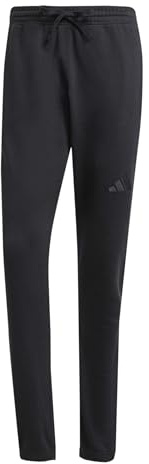 adidas Mezczyzni ALL SZN FRENCH TERRY REGULAR TAPERED PANT, black, M Short